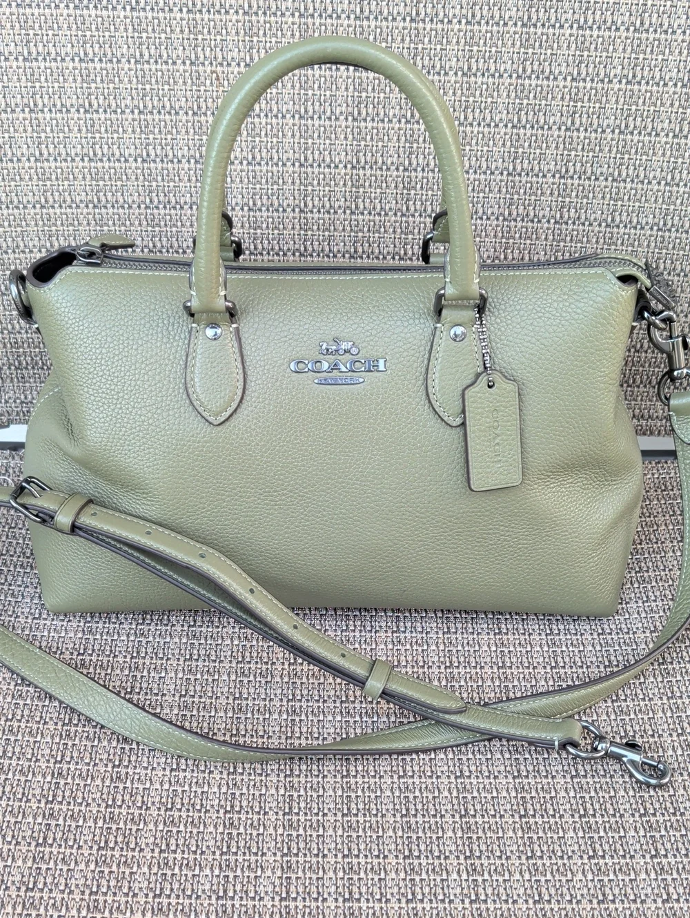 Coach Georgia Satchel (CR156) With Crossbody Strap EUC